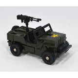 Vintage TONKA GOBOTS "GEEPER-CREEPER" #28 Enemy OFF-ROAD VEHICLE w/ CARD-BACK!!
