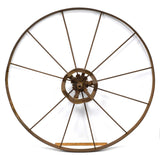 Antique ADJUSTABLE SPOKE WHEEL Huge! 30.25" dia 11-Spokes *MISSING 1* Marked "3"
