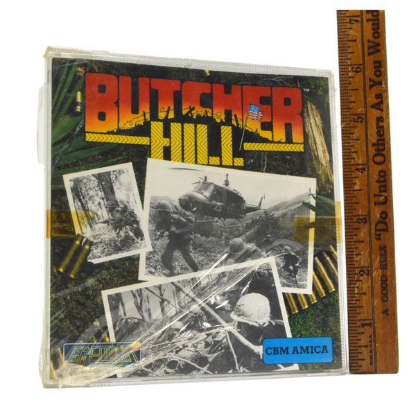 Factory Sealed! COMMODORE AMIGA "BUTCHER HILL" Computer Game GREMLIN c1989 HTF!