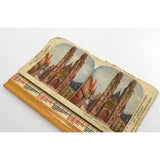 Antique AMERICAN STEREOSCOPIC CO. STEREOVIEW Dublin Cathedral QUAKER OATS c.1906